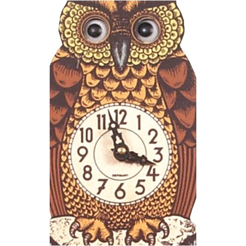 Alexander Taron Forest Owl Wall Clock