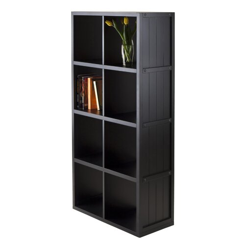 Winsome Timothy 53 Bookcase with Wainscoting Panel