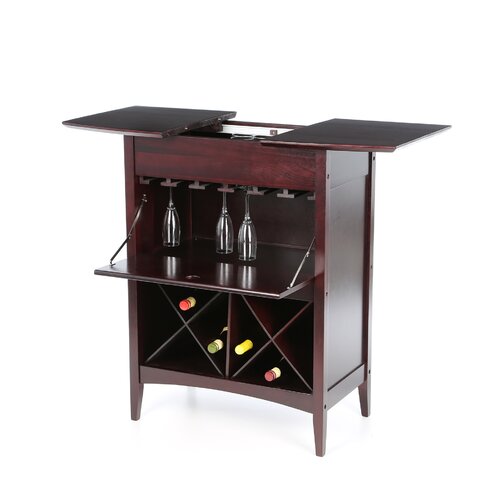 Winsome Espresso 24 Bottle Wine Rack