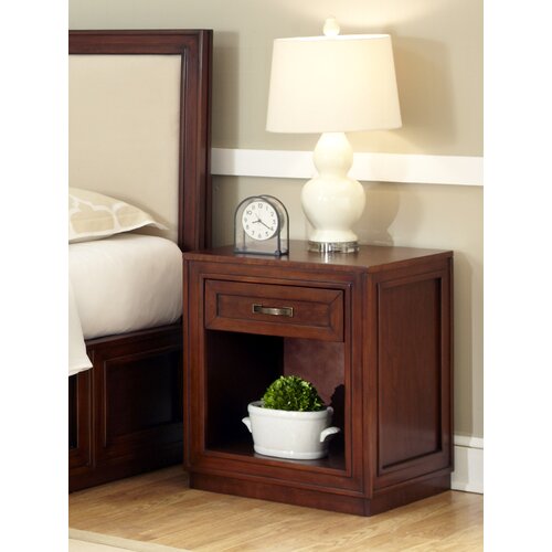 Home Styles Duet 1 Drawer Storage Nightstand