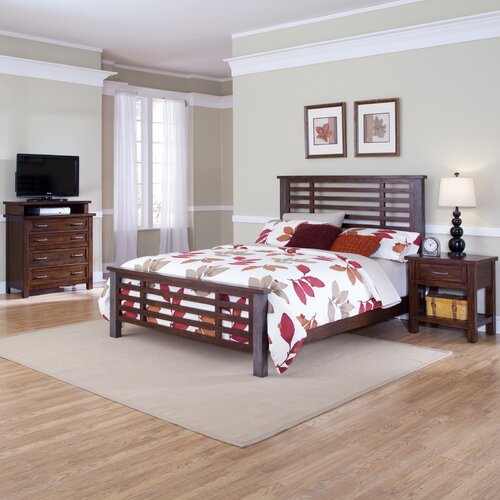 Home Styles Cabin Creek Slat 3 Piece Bedroom Collection