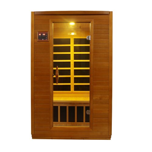 Dynamic Infrared Luxury 2 Person IR Carbon FAR Infrared Sauna