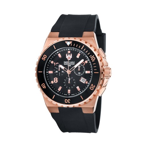 Swiss Eagle Sea Bridge Mens Chronograph Watch