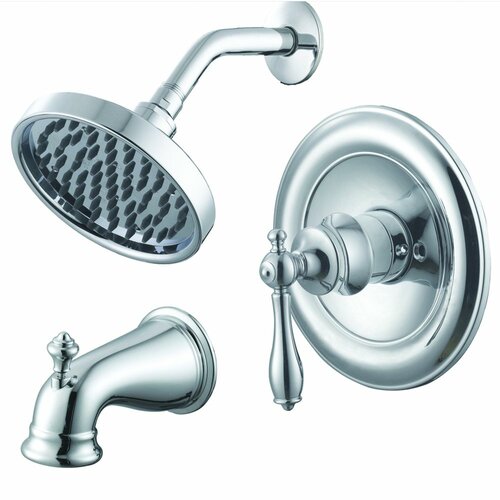 Aqueous Faucet Teabury Pressure Balance Tub and Shower Trim Lever