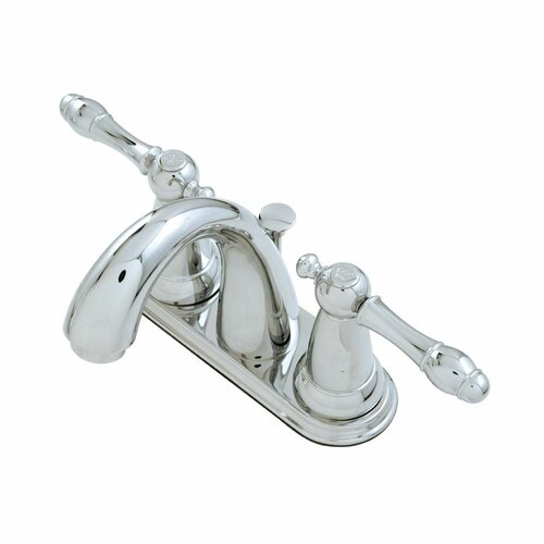 Aqueous Faucet Lady Chelsea Double Handle Centerset Bathroom Faucet