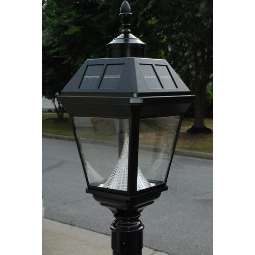 GamaSonic Imperial 8 Light Solar Post Lantern