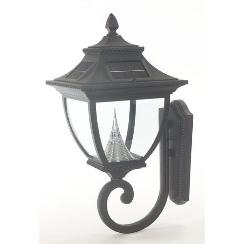 GamaSonic Pagoda Solar Wall Lantern