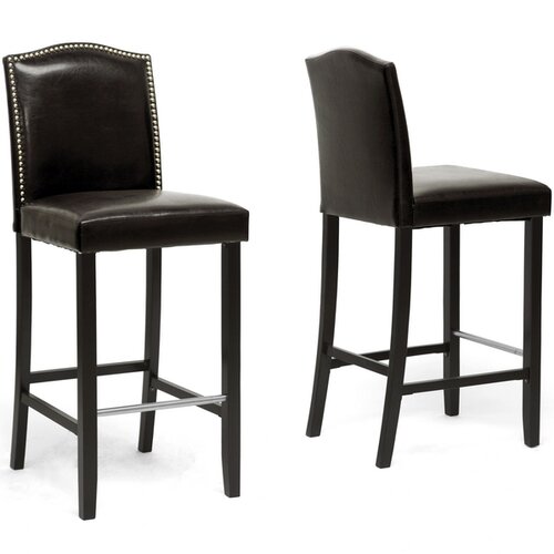 Wholesale Interiors Baxton Studio Libra 30.5 Bar Stool (Set of 2)