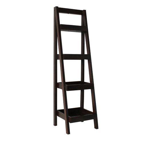 Jenlea Storage Ladder 4 Shelf Bookcase