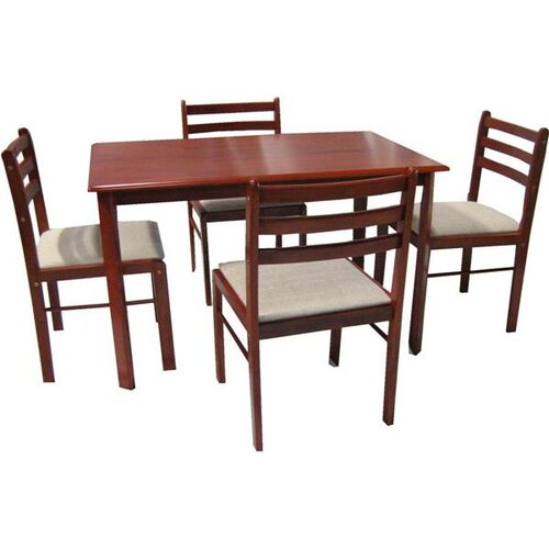 Hodedah 5 Piece Dinning Set