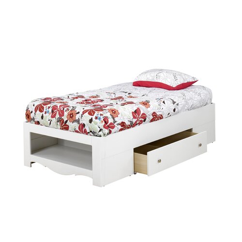 Nexera Dixie Bed in White Lacquer