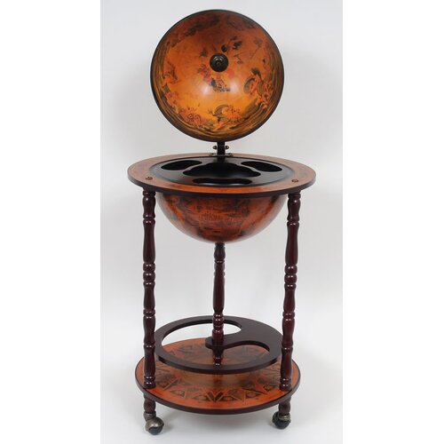 Old Modern Handicrafts Globe Bar Table