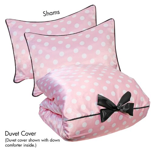 Wake Up Frankie Lingerie Dots 2 Piece Duvet Set