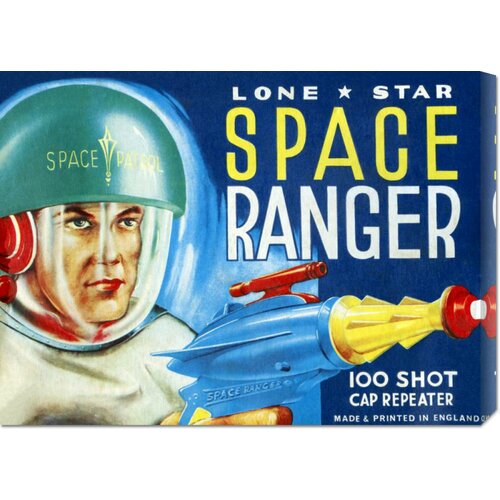 Global Gallery Lone Star Space Ranger 100 Shot Cap Repeater by