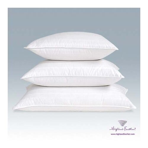 Highland Feather Damask Goose Down Pillows   Level I 320T.C.