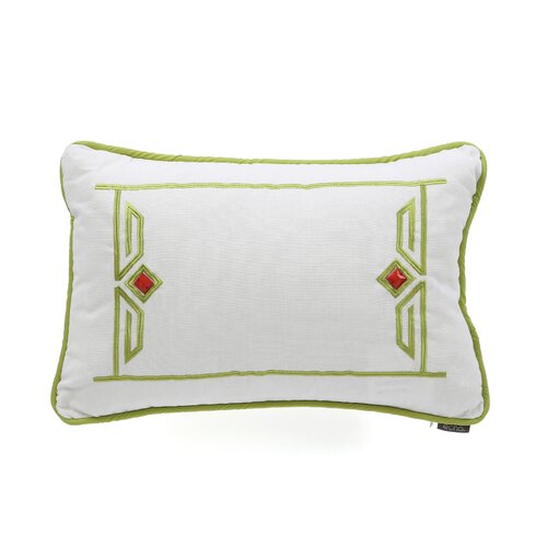 echo design Gramercy Paisley Cotton Breakfast Pillow