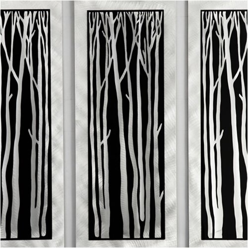 Nova Gilmore Silver Birch Wall Graphic (Set of 3)