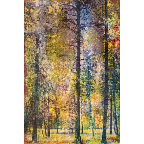 Jen Lee Art Walk in the Woods Canvas Art