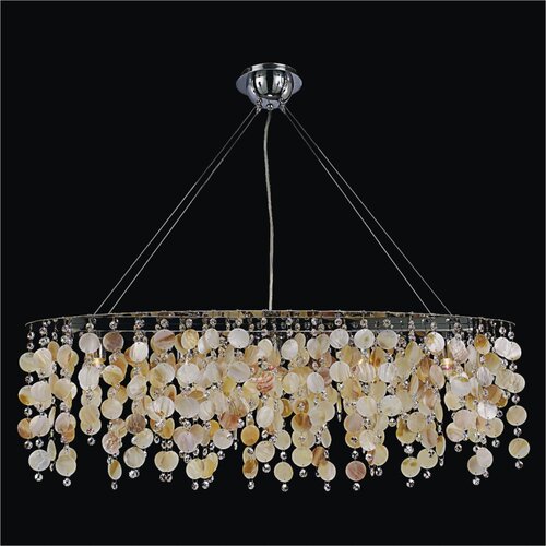 Glow Lighting Seaside Dreams 5 Light Chandelier