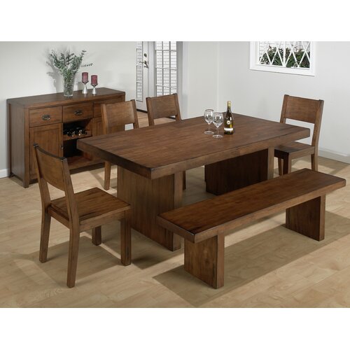 Jofran Solid Rubber Wood Kitchen Bench