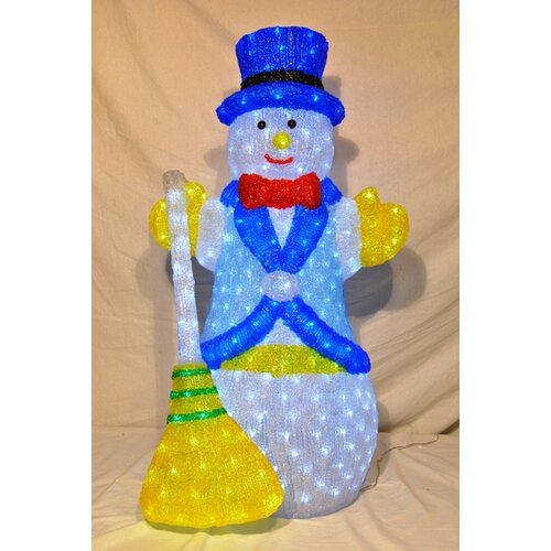 Queens of Christmas 3D Snowman Lit with LED