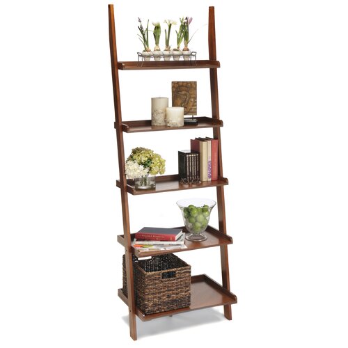 Convenience Concepts American Heritage Ladder Bookshelf Multimedia