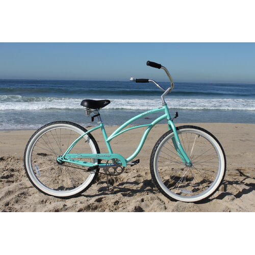 Beachbikes Girls Urban Lady 24 Beach Cruiser Bike