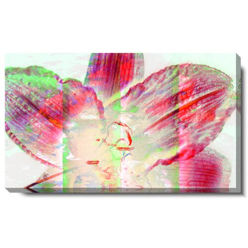 Studio Works Modern Snow Flower Gallery Wrapped Canvas Wall Art