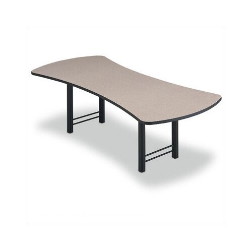 ABCO 120 Wide Presentation Top Conference Table with Slab Base