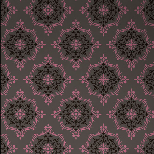 Astek Wallcovering Inc. French Kiss Damask Tiles Wallpaper