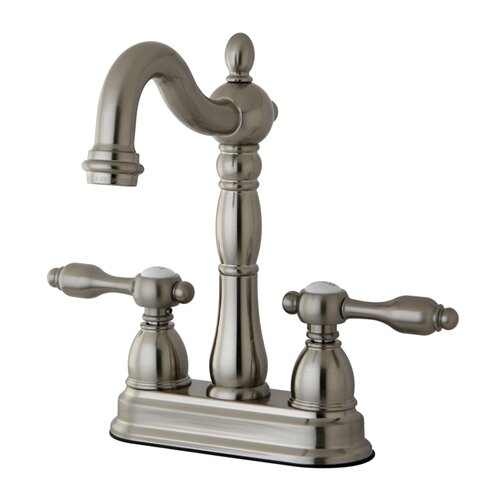 Kingston Brass Tudor Double Handle Centerset Bar Faucet