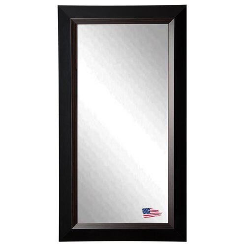 Rayne Mirrors Jovie Jane 65.5 H x 30.5 W Black Satin Wide Tall