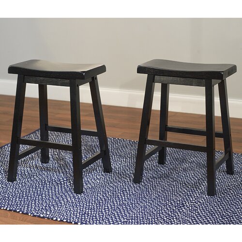 TMS 24 Belfast Saddle Bar Stool (Set of 2)