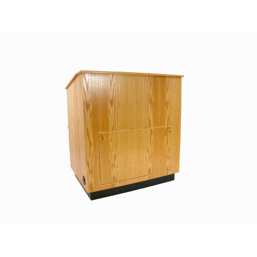 Executive Wood Educator Multimedia Lectern