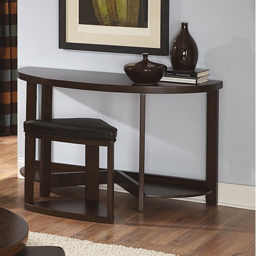 Woodbridge Home Designs Brusel II Console Table with Ottoman