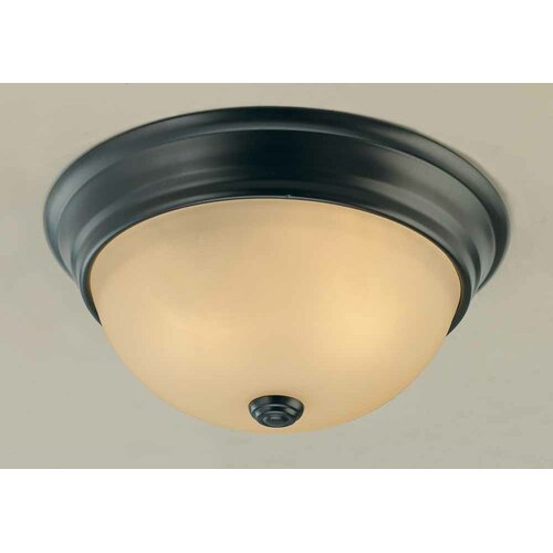 Volume Lighting Minster 2 Light Ceiling Fixture Flush Mount