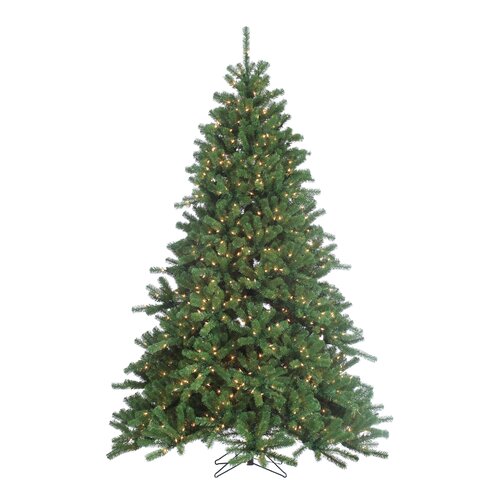 Sterling Inc 7.5 Green Grand Canyon Spruce Christmas Tree with 1200