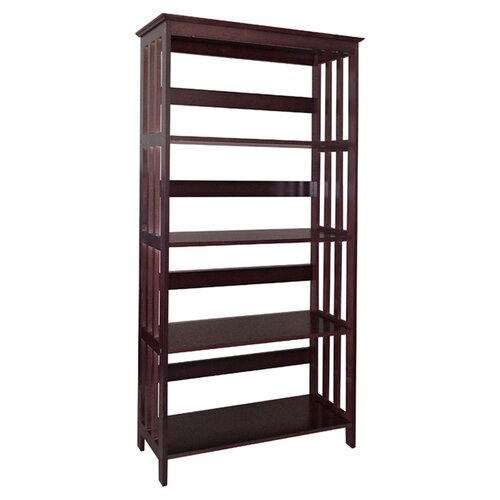 ORE Furniture 4 Tier Bookcase in Espresso