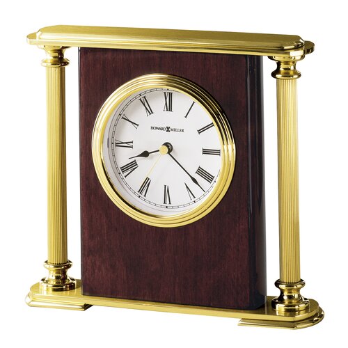 Howard Miller® Rosewood Bracket Table Clock