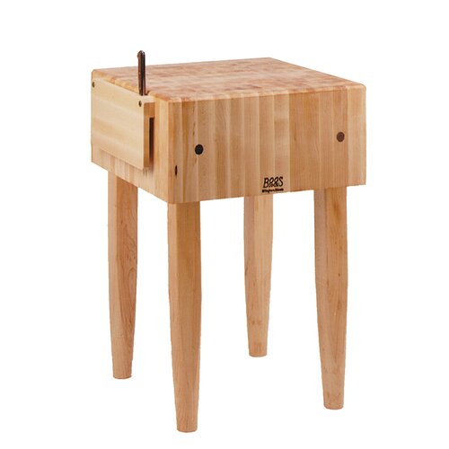 John Boos Pro Chef Butcher Block Prep Table