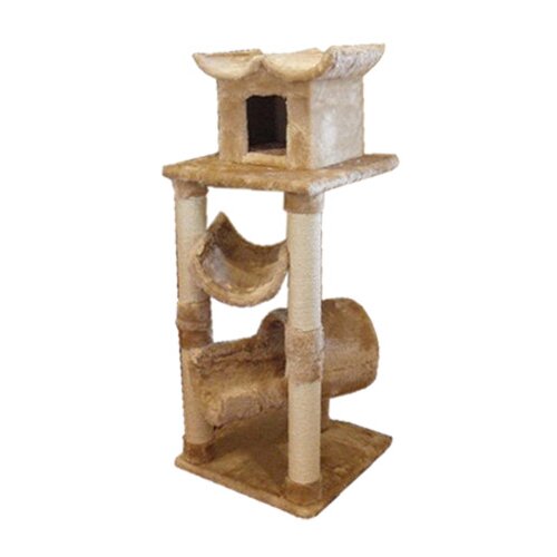 Majestic Pet Products 47 Casita Fur Cat Tree