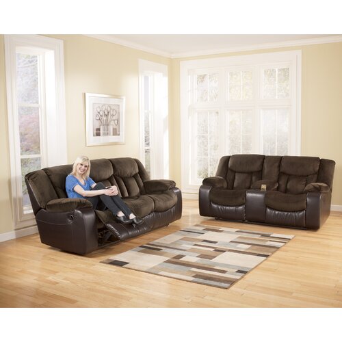 Signature Design by Ashley Bay Double Reclining Loveseat