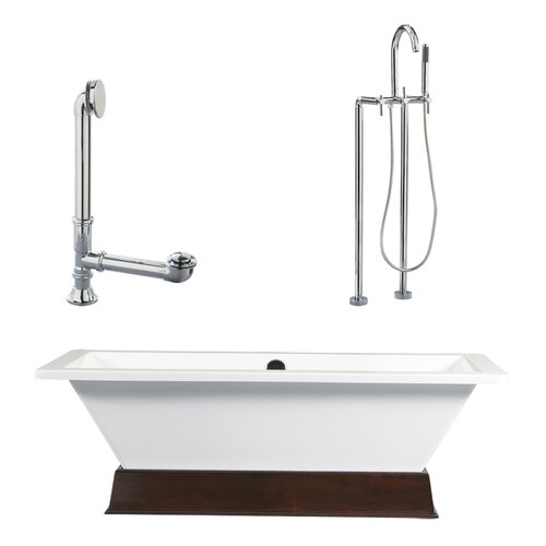 Giagni Tella 66 x 29 Contemporary Bathtub  