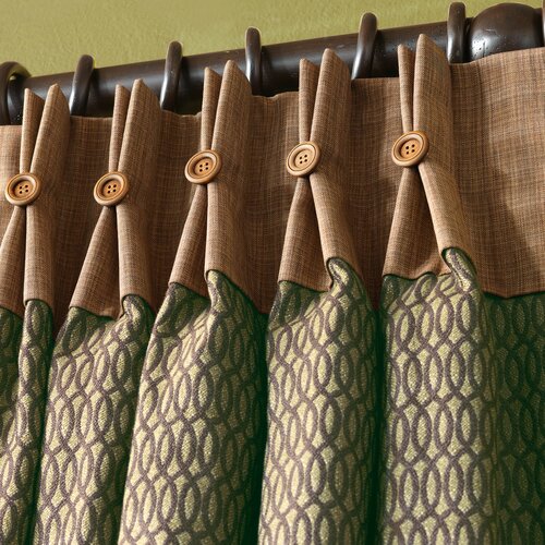 Eastern Accents Sullivan Pleated Curtain Panel