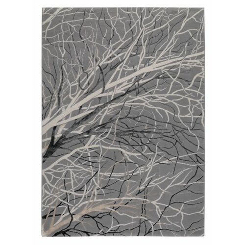 Hokku Designs Sprig Grey Rug