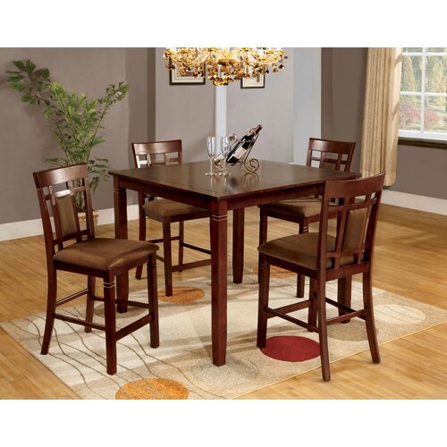 Hokku Designs Wilton 5 Piece Counter Height Dining Set