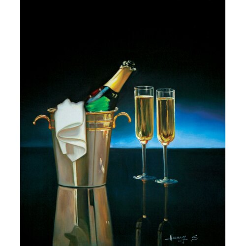 Hokku Designs Celebration Oil Painting on Canvas Art   24 x 20