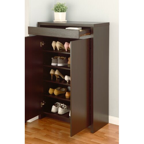 Hokku Designs Hess Studio 5 Shelf Shoe Cabinet