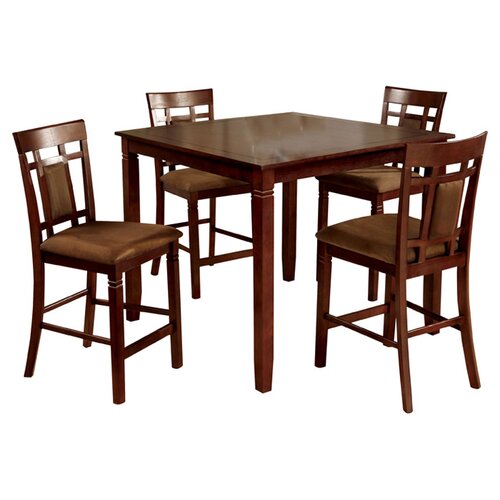 Hokku Designs Wilton 5 Piece Counter Height Dining Set