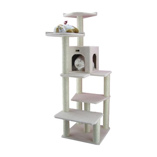 68 Classic Cat Tree in Ivory